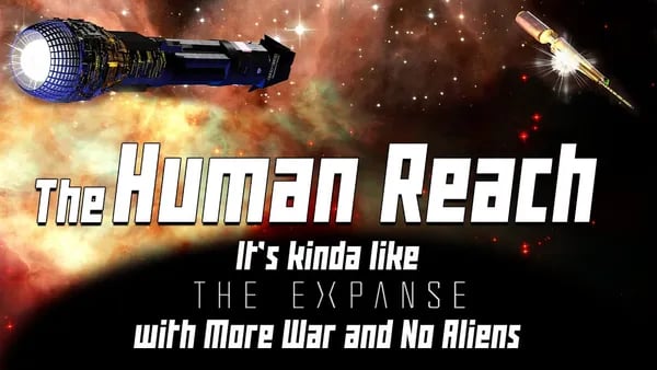 Beyond The Expanse: Unearthing the Gritty Realism of the Human Reach Series Cover